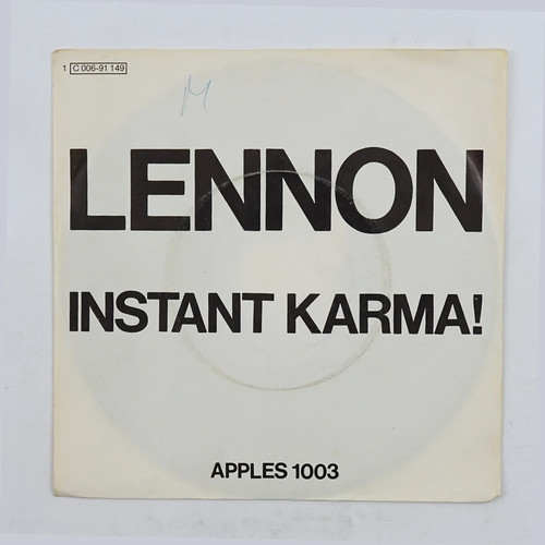 Lennon instant karma - -, 7"