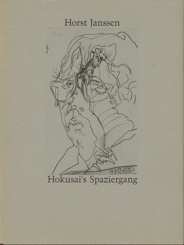 Horst janssen hokusai - horst, hokusai's