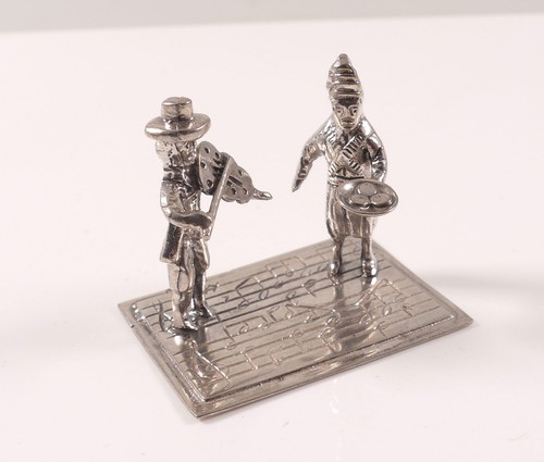 Silberfigur figur miniatur - figur,