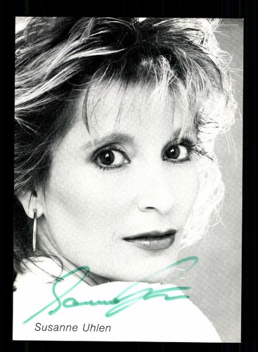 Susanne uhlen autogrammkarte - susanne,