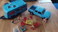 Playmobil Family Fun Pickup und Wohnanhänger 9502 mit OVP