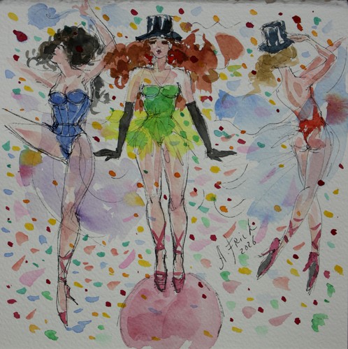 Original aquarell das - original, "das
