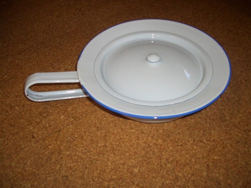 Original bettpfanne nachttopf - original,