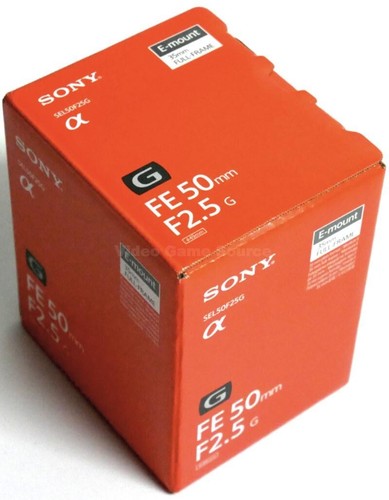 Sony 50mm g e - 50mm, f2.5