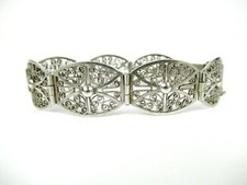 Art Nouveau bracelet filigree