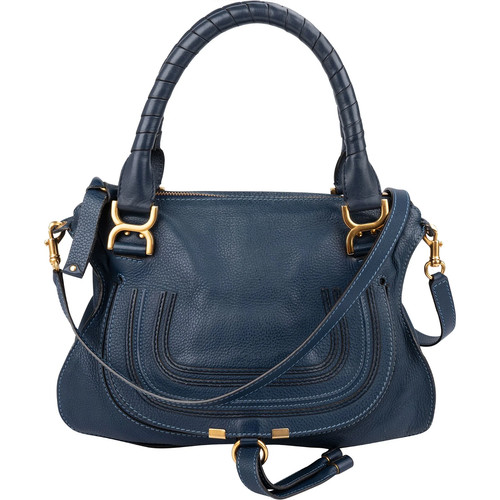 Chloé blue grained leather - chloé,