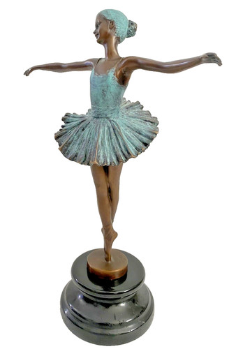 Bronze skulptur ballerina - skulptur,