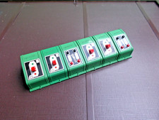Fleischmann H0 +N Spur:"6 grüne Kunststoffschalter f. Weichen + Signale"