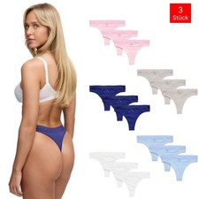 Tazzio Damen String 3er-Pack