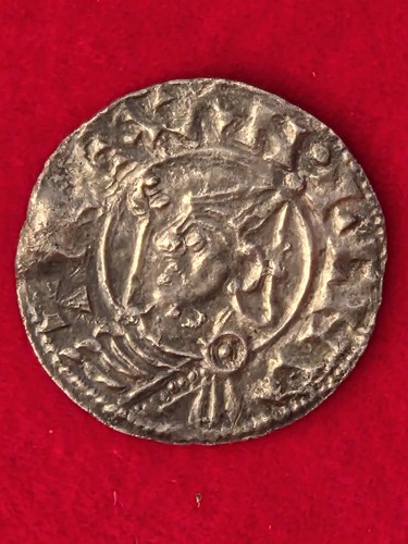 Cnut spitzhelm penny 1158 - spitzhelm,