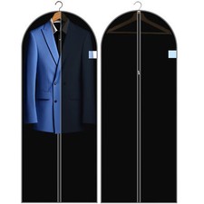 Kleidersack 2er Set Kleiderhülle Schutzhülle Kleider Hülle Kleiderschutz 60x150