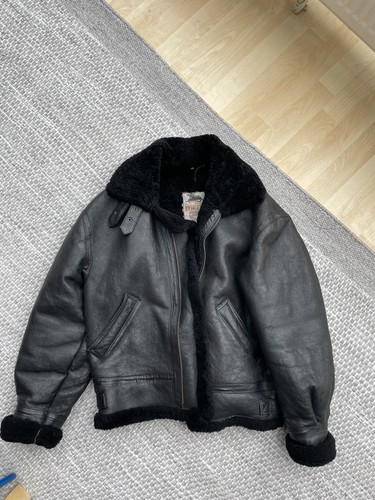 Sheepskin flight jacket - b-3,