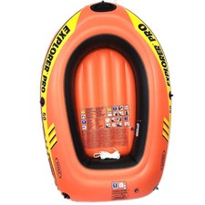 INTEX Boot Pro 50 ohne Reling Orange 137 x 85 x 23 cm Wassersport