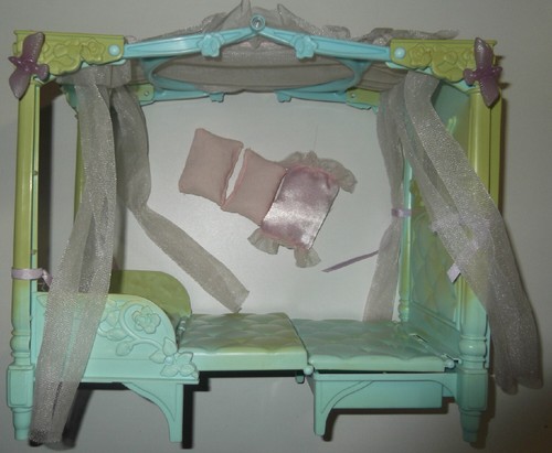 Barbie thron himmelbett - thron,