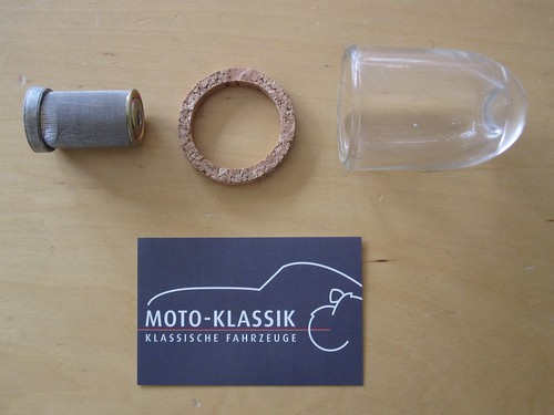 Glas benzinfilter schauglas - glas,
