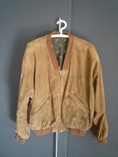 Leder Jacke Blouson Unisex