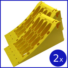 2x Hemmschuh Unterlegkeil Gleitschutz 5000Kg 5To LKW Anhänger Auflieger G46 E46