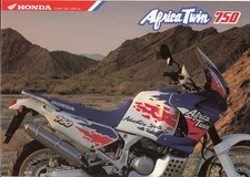 Honda Afrika Twin 750 Prospekt Brochure -  11  -  1992  -  6 Seiten