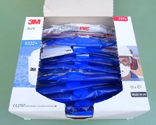 10x atemschutzmaske 9332 - 3m,