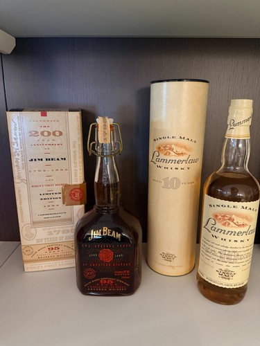 Whiskey set jim beam 200 - whiskey,