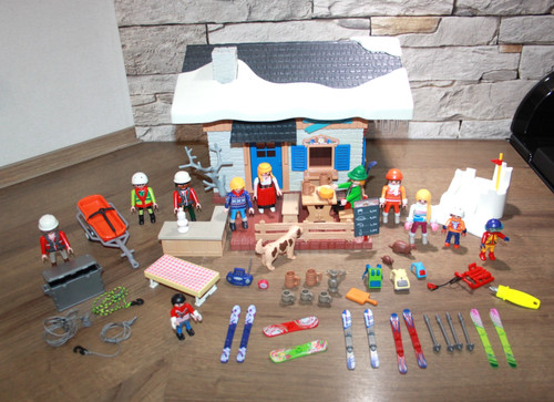 Playmobil winter skihütte - playmobil,