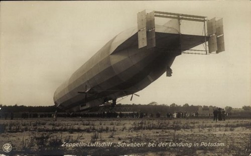 Potsdam zeppelin - ak,