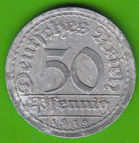Münze pfennig weimar - münze, republik