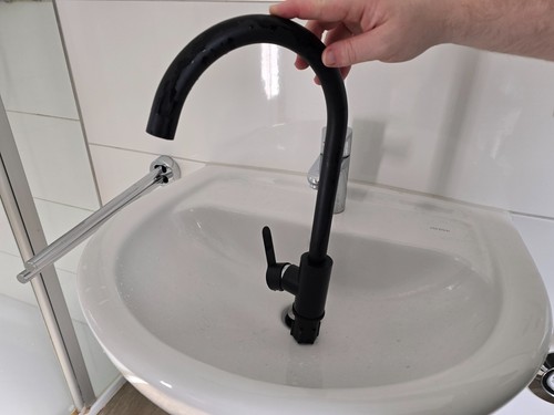 Wasserhahn schwarz küche - wasserhahn,