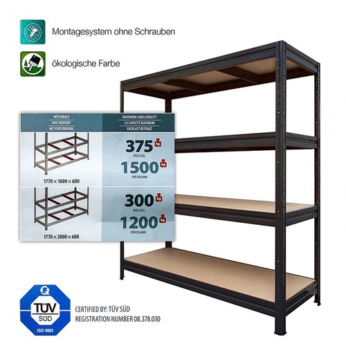Steckregal werkstattregal - steckregal,