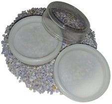 30 Schraubdosen Runddose Flach 35ml Labordose Kunststoffdosen Dosen transparent