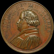 REFORMATION: Medaille 1846