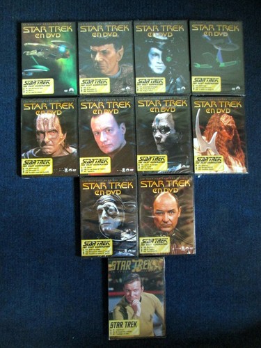 Set dvd serie star trek - 10,