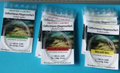 Geflochtenes fliegenvorfach - geflochtenes,