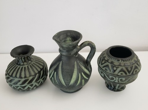 3er set kunstkeramik vasen - 3er,