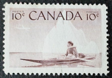 Kanada 1955 Mi302 Eskimo im Kajak Eisberg Briefmarke Stamp Timbre Sello used