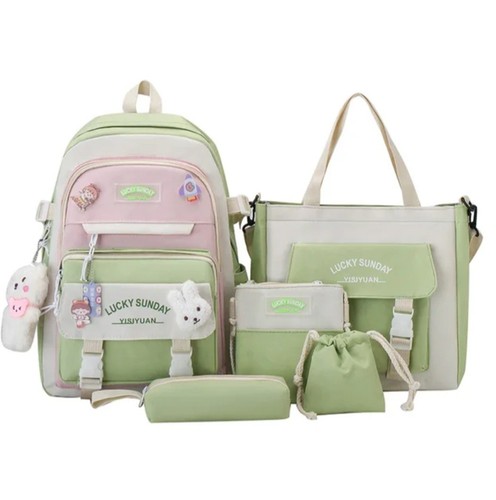 Schulranzen set teilig - schulranzen-set, 5-teilig