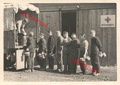 Soldaten der lkw feldküche - soldaten, an
