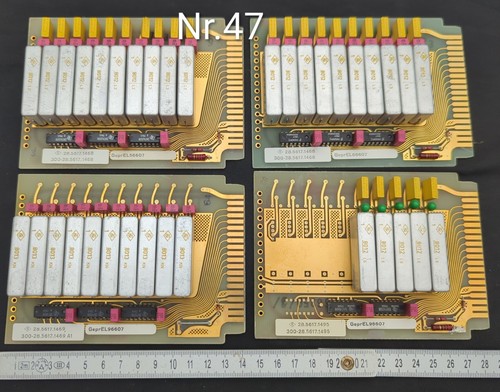 Platinen cards vintage - 4x,