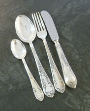 Besteck 6 Personen + Tortenheber Nica Rokoko 100er Silberauflage 25 Teile