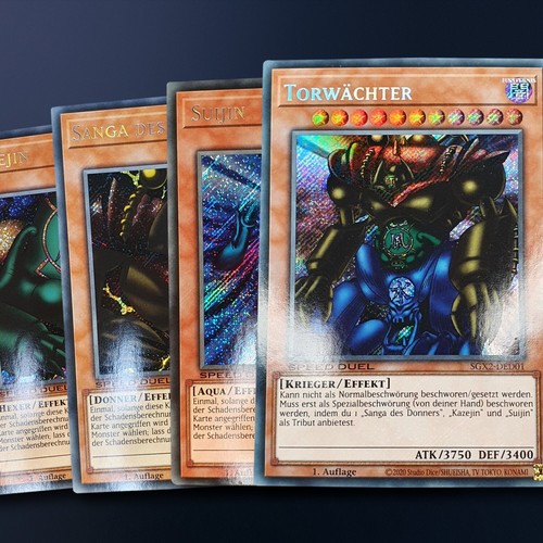 Yugioh torwächter set - yugioh,