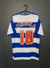 READING 2015/2016 HOME FOOTBALL SHIRT #18 TSHIBOLA PUMA SOCCER JERSEY SIZE M