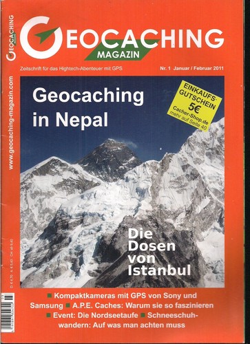 Geocaching magazin 2011 - nr., 1