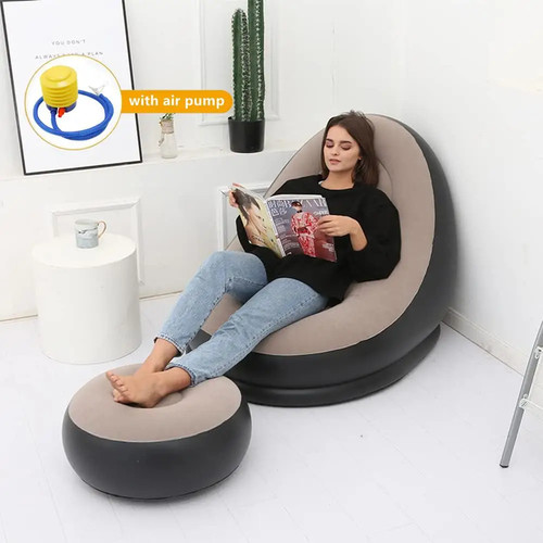 Aufblasbares plüsch sofa - aufblasbares,
