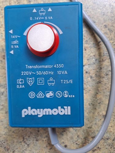 Transformator 4350 playmobil - transformator,