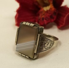 Schöner alter Achat Ring
