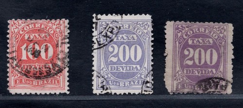 1895 1901 brazil brasil - 1895-1901, [sc