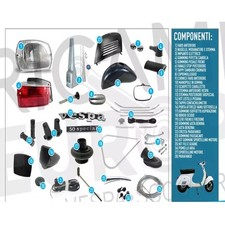 Set Reparatur Komplett Piaggio
