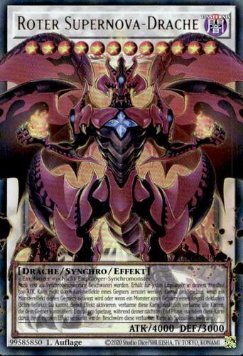 Roter supernova drache - roter, supernova-drache