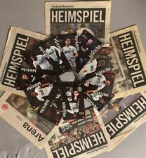 Programme Saison 2017/2018 - Eintracht Frankfurt - Stadionzeitungen zur Auswahl