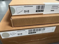 IKEA SODERHAMN 3-Sitzer Sofa & Armlehne Komplettbezug Set NEU Gunnared Beige